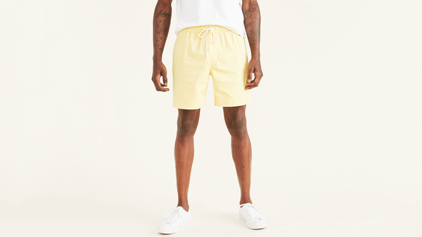 Dockers Playa 7" Shorts Yellow