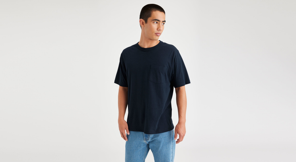 Dockers Pocket Tee Regular Fit Blue