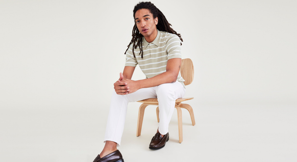 Dockers Polo Sweater Regular Fit Sahara Khaki