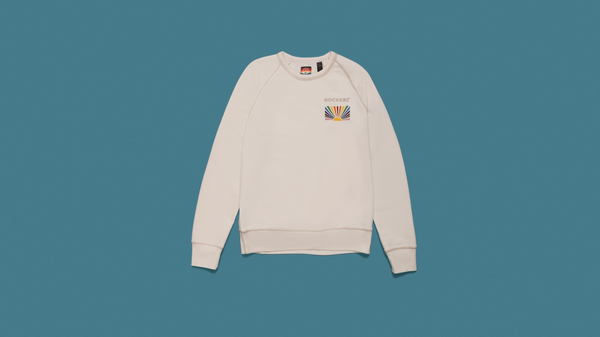 dockers Pride Crew Sweatshirt White