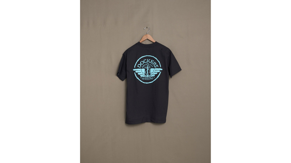 Dockers Puff Dockers Logo T-Shirt - Black - M Black