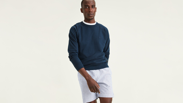 dockers Pull On Shorts Bellwether Blue