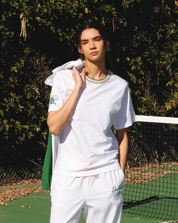 dockers Racquet Club Tee Regular Fit Lucent White