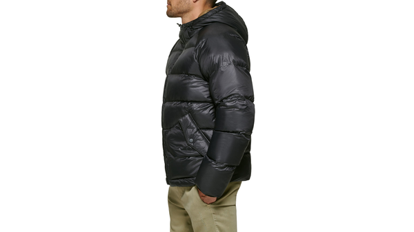 Dockers Recycled Nylon Puffer Parka Black