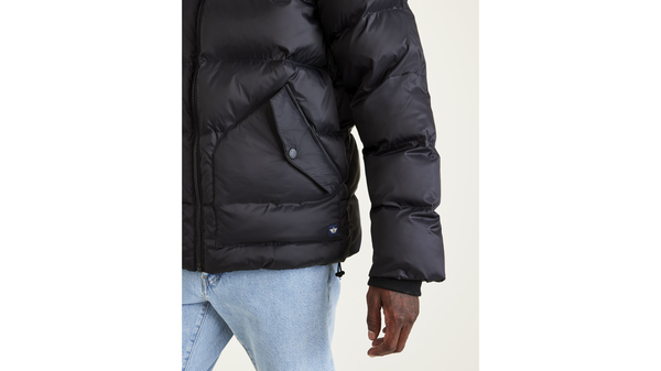 Dockers Recycled Nylon Puffer Parka Black