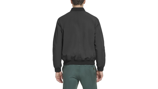 Dockers Recycled Sail Nylon Bomber Jacket Black