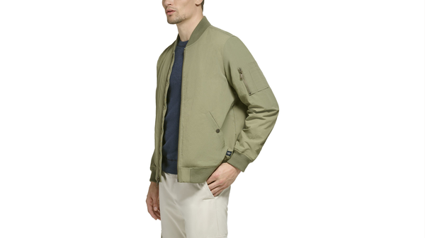 Dockers Recycled Sail Nylon Bomber Jacket Green