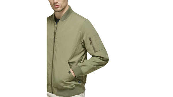 Dockers Recycled Sail Nylon Bomber Jacket Green