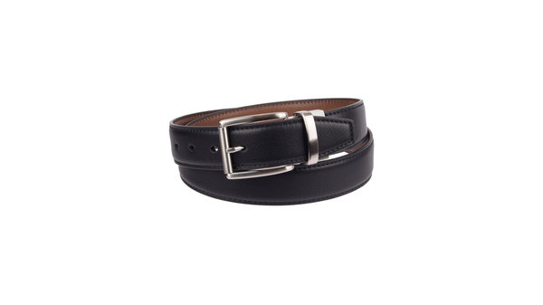 dockers Refined Reversible Belt Black & Cognac