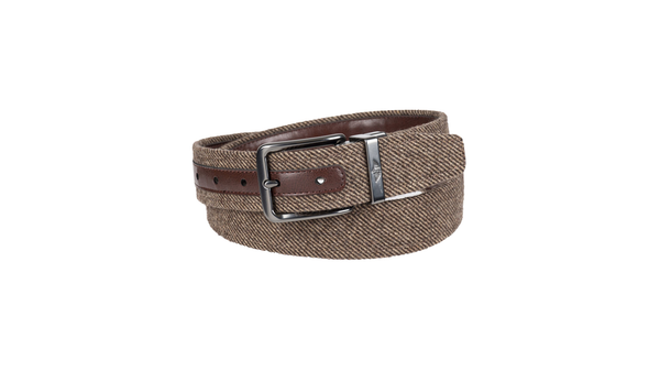 Dockers Reversible Fabric Belt 35 MM Brown