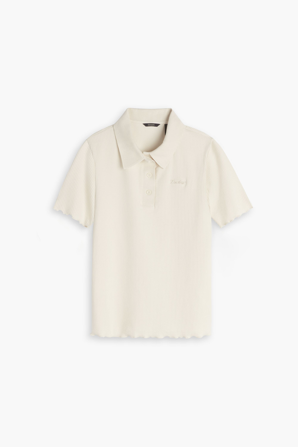 dockers Ribbed Polo Slim Fit Khaki