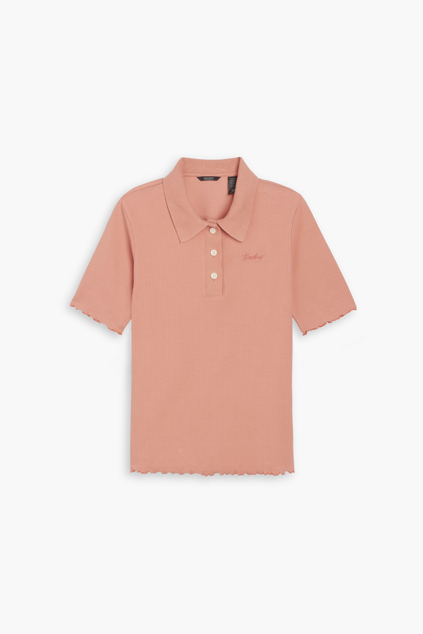 Dockers Ribbed Polo Slim Fit Tawny Orange