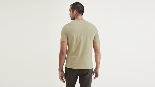 Dockers Script Graphic Tee Slim Fit Green