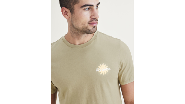 Dockers Script Graphic Tee Slim Fit Green