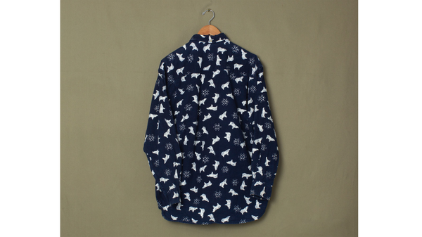 Dockers Seal Shirt Relaxed Fit - M Blue