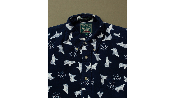 Dockers Seal Shirt Relaxed Fit - M Blue