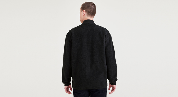 Dockers Sherpa Jacket Relaxed Fit Beautiful Black