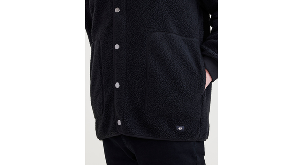 Dockers Sherpa Jacket Relaxed Fit Beautiful Black