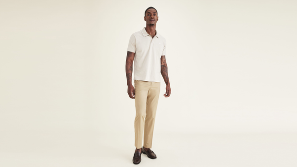 dockers Signature Go Khakis Slim Fit Khaki