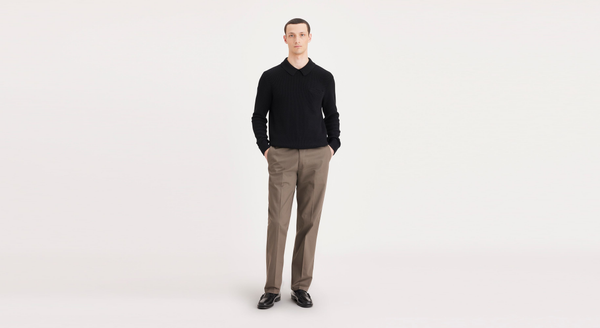 dockers Signature Khakis Classic Fit Brown