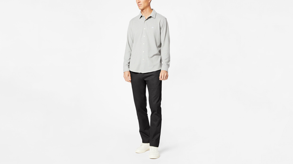 dockers Signature Khakis Slim Fit Black