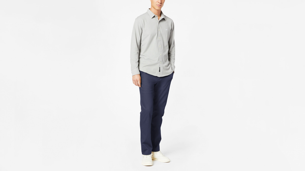 dockers Signature Khakis Slim Fit Blue
