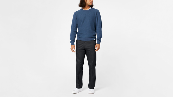 dockers Signature Khakis Straight Fit Black
