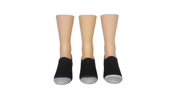 Dockers Sock Liners 3 Pack Black / Navy