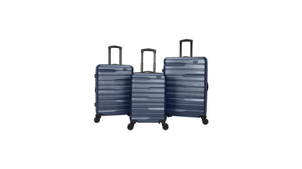 Dockers Solar Luggage Set (3 Piece) Blue