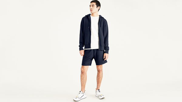 Dockers Sport Full Zip Hoodie Regular Fit Blue