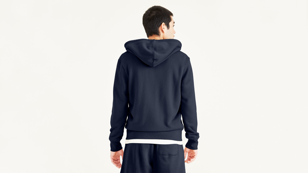 Dockers Sport Full Zip Hoodie Regular Fit Blue
