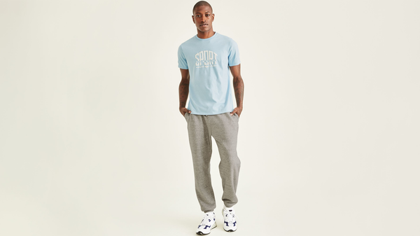 dockers Sport Graphic Tee Slim Fit Blue