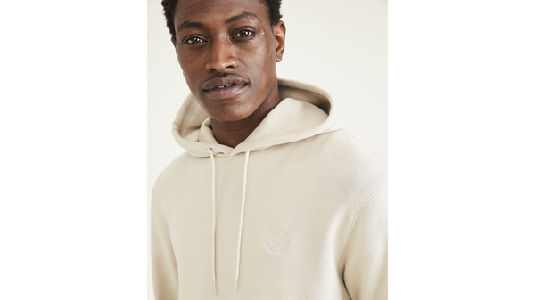 Dockers Sport Hoodie Regular Fit Sahara Khaki