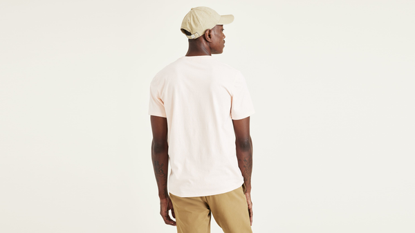Dockers Stencil Graphic Tee Slim Fit Tan