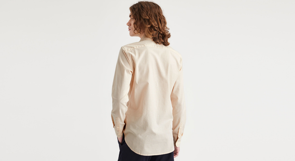 Dockers Stretch Oxford Shirt Slim Fit Orange