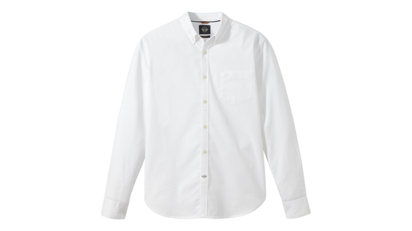 Dockers Stretch Oxford Shirt Slim Fit Paper White