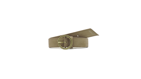 dockers Suede Belt Tan