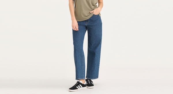 dockers Sutter 5-Pocket High Straight Fit Blue