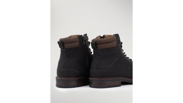 Dockers Sutton Moc Toe Boots Black