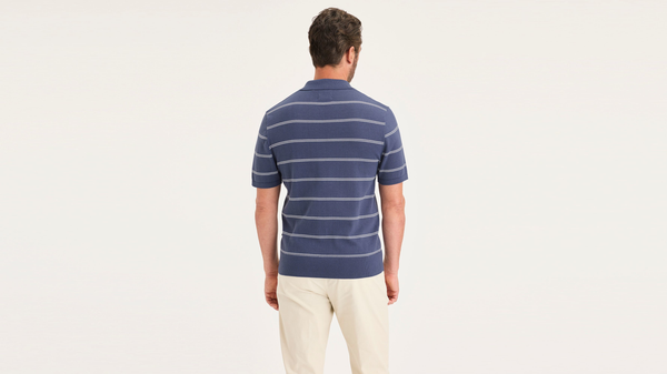 Dockers Sweater Polo Regular Fit Crown Blue
