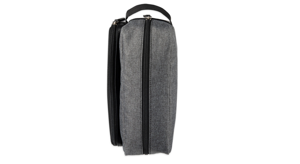 Dockers Top Zip Travel Kit Grey