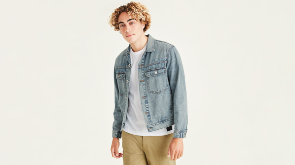 Dockers Trucker Jacket Regular Fit Blue