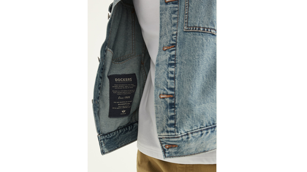 Dockers Trucker Jacket Regular Fit Blue