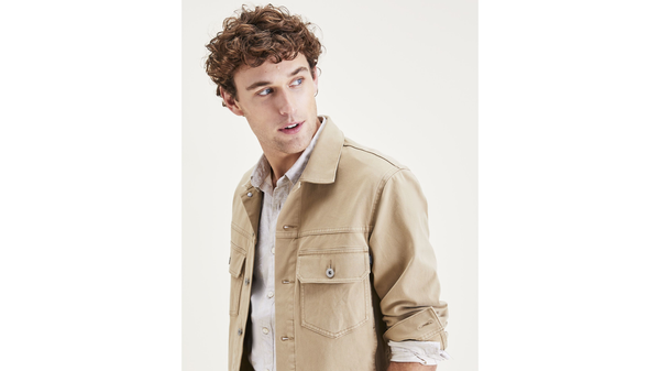 Dockers Trucker Jacket Regular Fit Tan