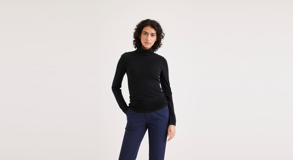 dockers Turtleneck Regular Fit Beautiful Black