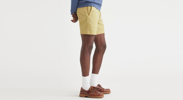 Dockers Ultimate 6" Short Yellow