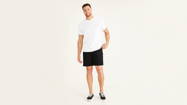dockers Ultimate 9.5" Shorts (Big and Tall) Black