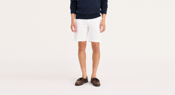 dockers Ultimate 9.5" Shorts Paper White