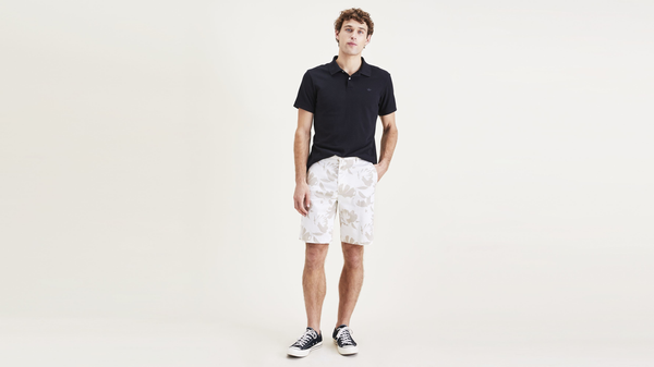 dockers Ultimate 9.5" Shorts White