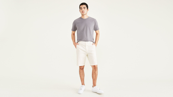dockers Ultimate 9.5" Shorts White